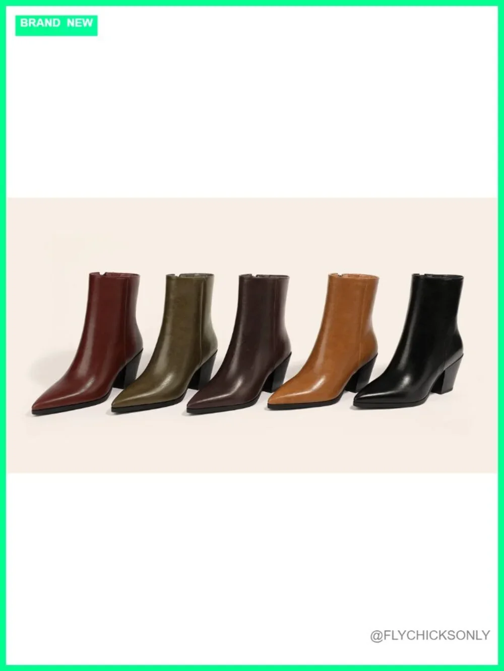 Womens Ankle Boots Chunky Low Heel Pointed Toe Heeled Booties Suede